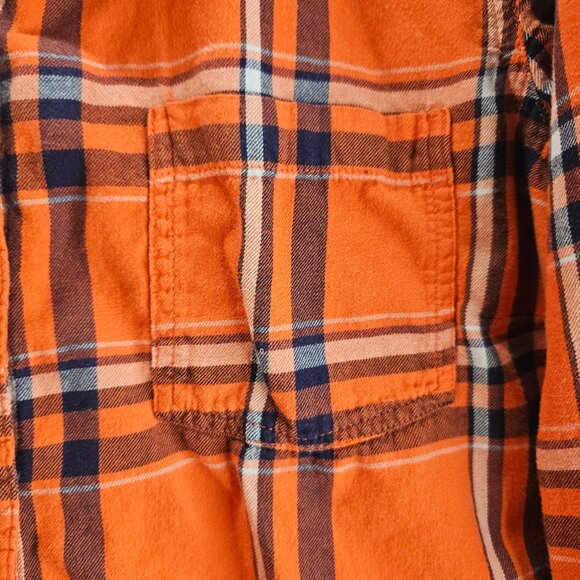 Old Navy Classic Women Plaid Flannel Shirt Long Sleeve Button Up Cowgirl Size XL - Picture 8 of 9
